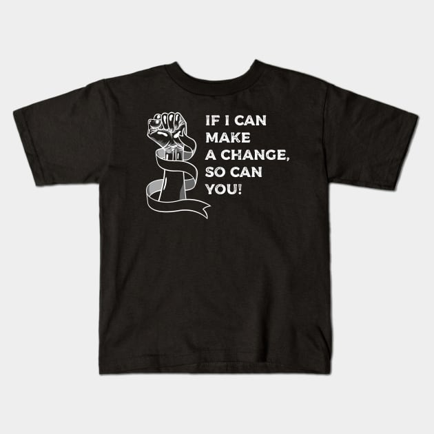I can make a change Kids T-Shirt by Anytrends